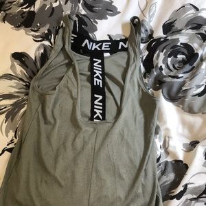 Excellent Nike Grey Drifit Tank